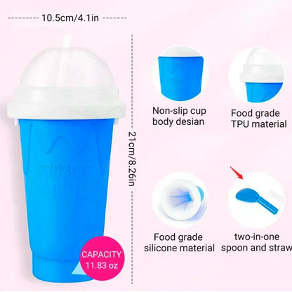 Magic Slushy Maker Squeeze Cup